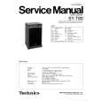 TECHNICS SYT80 Service Manual cover photo