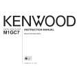 KENWOOD M1GC7 Owner's Manual cover photo
