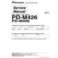 PIONEER PD-M406/WYXJ5 Service Manual cover photo