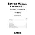CASIO TV350C Service Manual cover photo