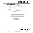 SONY CPM-300PK Service Manual cover photo