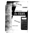 CASIO FX5500 Owner's Manual cover photo