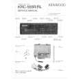 KENWOOD KRC555R Service Manual cover photo