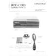 KENWOOD KDC-C300 Service Manual cover photo