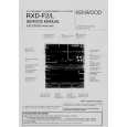 KENWOOD RXD-F2 Service Manual cover photo