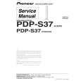 PIONEER PDP-S37/XTW1/E5 Service Manual cover photo