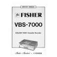 FISHER VBS7000 Service Manual cover photo