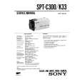 SONY STPC300 Service Manual cover photo