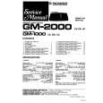 PIONEER GM1000 Service Manual cover photo