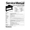 TECHNICS SX-PX103 Service Manual cover photo