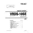 TEAC VRDS10SE Service Manual cover photo