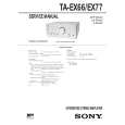 SONY TA-EX66 Service Manual cover photo