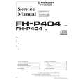 PIONEER FHP404 Service Manual cover photo