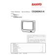 SANYO CE28DN3H Service Manual cover photo