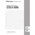 PIONEER CDJ-200/KUCXJ Owner's Manual cover photo