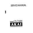 AKAI CS-732D Service Manual cover photo