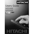 HITACHI 42PD3000 Owner's Manual cover photo