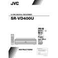 JVC SR-VD400US Owner's Manual cover photo