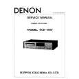 DENON DCD1800 Service Manual cover photo