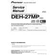 PIONEER DEH-27MP Service Manual cover photo