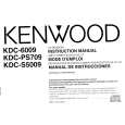 KENWOOD KDC6009 Owner's Manual cover photo