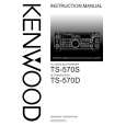 KENWOOD TS-570DG Owner's Manual cover photo