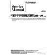 PIONEER KEHP8200RDSW EW Service Manual cover photo