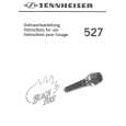 SENNHEISER BF 527 Owner's Manual cover photo