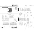 SONY PS-J10 Service Manual cover photo