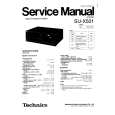 TECHNICS SUX501 Service Manual cover photo