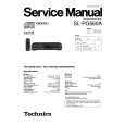 TECHNICS SLPG560A Service Manual cover photo