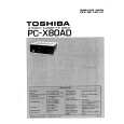 TOSHIBA PCX80AD Service Manual cover photo