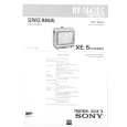 SONY KV1442EC Service Manual cover photo