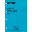 CANON NP6016 Parts Catalog cover photo