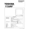 TOSHIBA 1720RF Service Manual cover photo