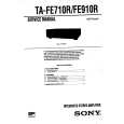 SONY TAFE710R Service Manual cover photo