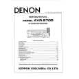 DENON AVR-2700 Service Manual cover photo