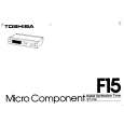 TOSHIBA ST-F15 Owner's Manual cover photo