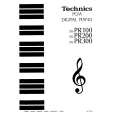 TECHNICS SX-PR100 Owner's Manual cover photo