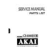 AKAI GX-4000D Service Manual cover photo