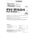 PIONEER FH-P404/ES Service Manual cover photo