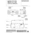 KENWOOD MDX01 Service Manual cover photo