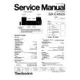 TECHNICS SACH550 Service Manual cover photo