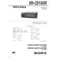 SONY XRC9100R Service Manual cover photo