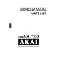 AKAI GXC-735D Service Manual cover photo