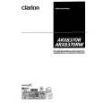 CLARION ARX8370R Owner's Manual cover photo