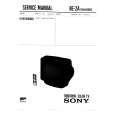 SONY KVM1400B2 Service Manual cover photo