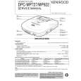 KENWOOD DPCMP727 Service Manual cover photo