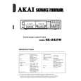 AKAI HXA451W Service Manual cover photo