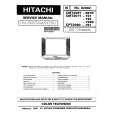 HITACHI CPT2090 Service Manual cover photo
